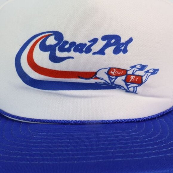 Vintage Qual Pet Hat Greyhound Dog Racing Trucker Mesh Snapback Cap Otto - Picture 2 of 10